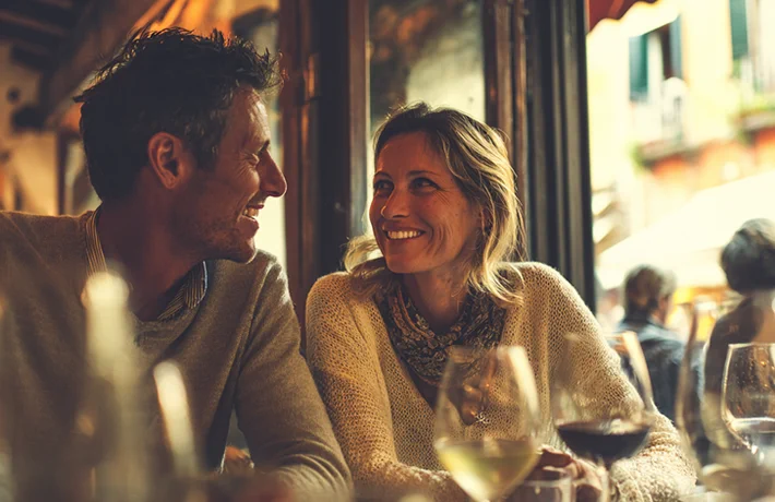 Divorcee Italian Dinner Date